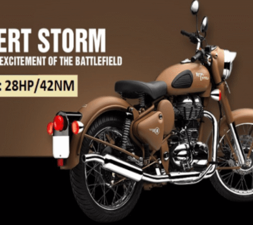 Royal Enfield 500 Desert Storm