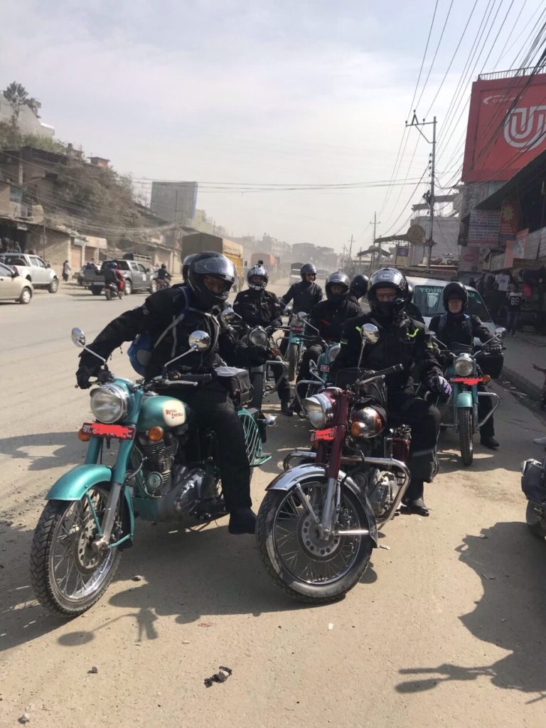 Riders united to support Bikemandu Nepal mission