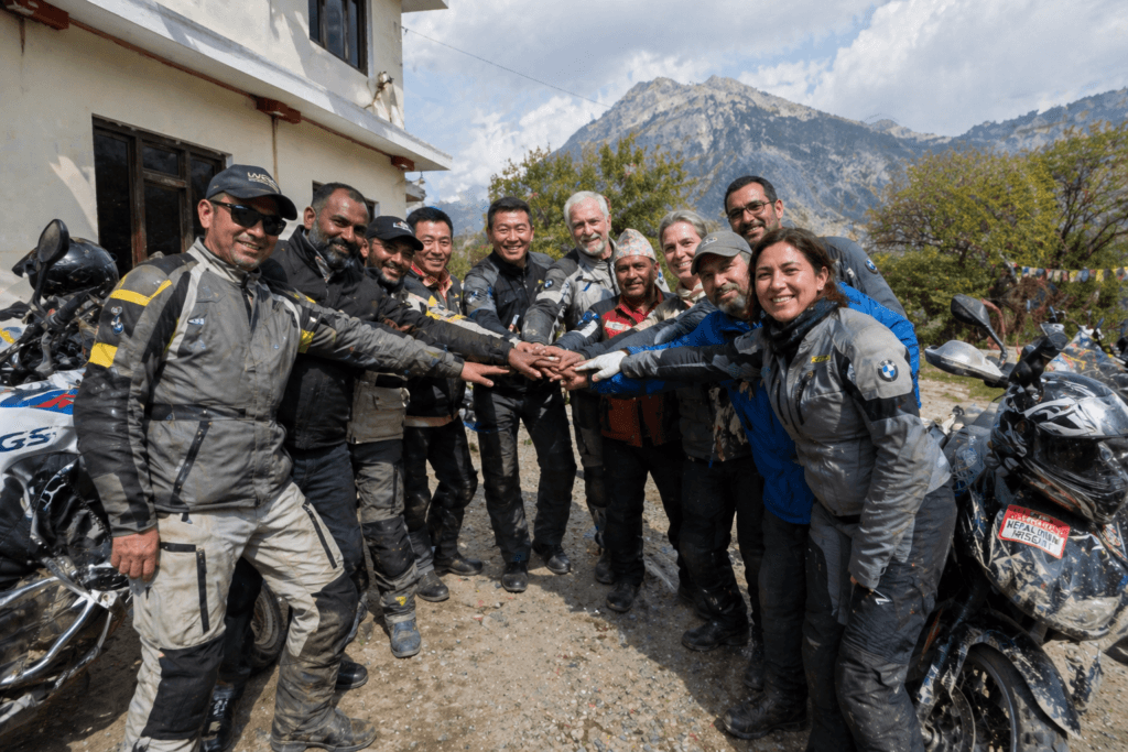 Bikemandu Nepal Mission: we ride together