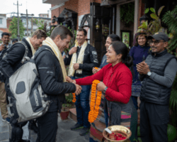 Farewell to Nepal riders