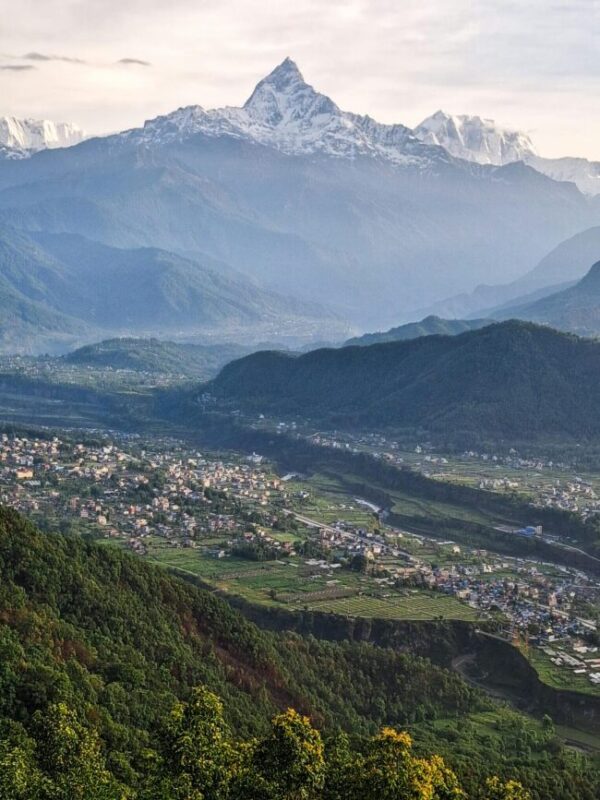 Magnificent Fishtail Himalaya from Pokhara